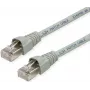 TELEGÄRTNER TEGA L00003A0062 Cat.6A IEC MP8 FS 500 LSZH Patchkabel, 3,5 m, Grau