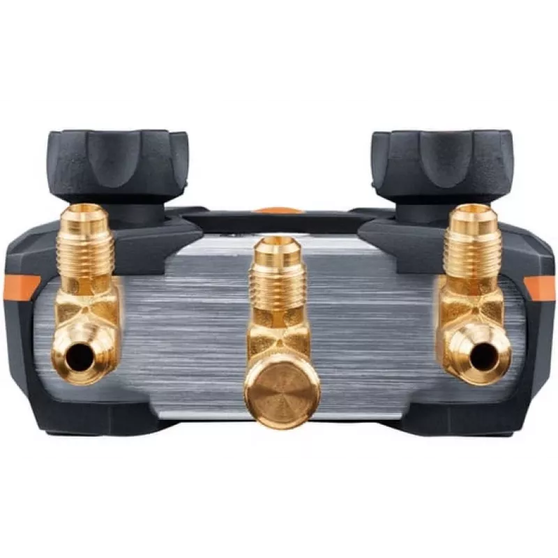 testo 550s Digitales Manifold-Messgerät-Set mit Bluetooth und 2 drahtlosen Klemm-Temperaturfühlern (0564 5501)