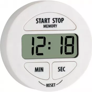 TFA 38.2022.02 Digitaler Timer Weiß