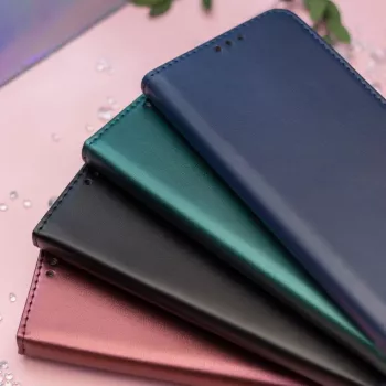 TFO Smart Magnetic Wallet Case für Xiaomi Redmi A7 Pro, Burgunderrot