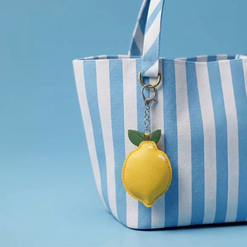 TFO Universal Lemon Tag Charm für Taschen und Schlüssel