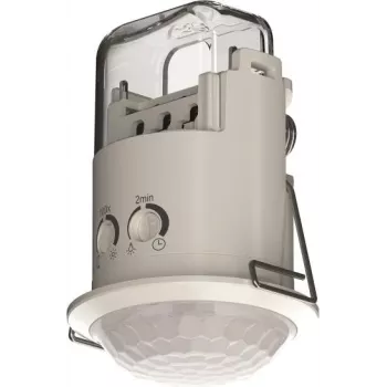 Theben PIRA T6 Mini Unterputz-Decken-PIR-Bewegungsmelder 360° 230V Weiß 1030202
