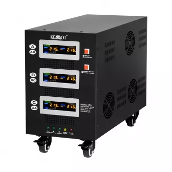 Dreiphasen-Stabilisator KEMOT PROavr-30k 30 kVA Servomotor-Spannungsregler