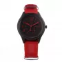 TIMEX Herrenuhr TW2V10900LG 41mm grünes Lederarmband schwarzes Zifferblatt