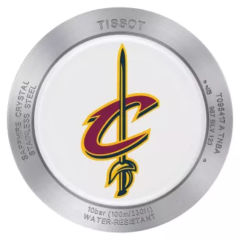 TISSOT T-Sport Quickster Chronograph Herrenuhr 42mm schwarzes Zifferblatt NATO-Armband T0954171707
