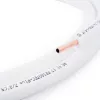 TIVENTO Flex 3/8 inch vorisolierte Kupferrohr 50 m Rolle - Cu-DHP mit PE-Schaumisolierung