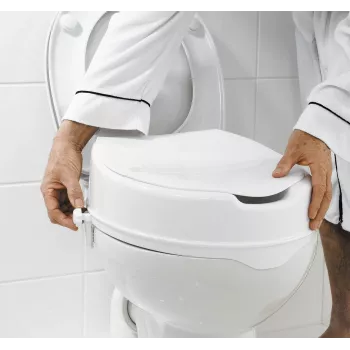 Toiletten-Erhöhungssitz SAM Weiß