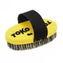 Toko Base Brush Oval Steel Wire – Ski- und Snowboard-Wachs-Bürste