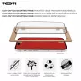 TOTI PREMIUM Premium Tempered Glass 3D Screen Protector Full Cover für Samsung Galaxy S24/S25