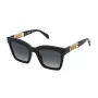 TOUS Damen Sonnenbrille STOB91-520700 Schwarzer Acetatrahmen eckig graue Polycarbonatgläser UV400 52/22/140 mm