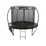 LEAN Sport Max 10ft Trampolin, Schwarz/Grün