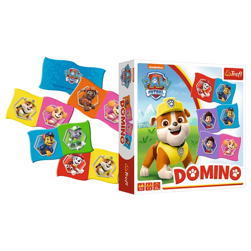 TREFL GRY Domino Paw Patrol – Lernspiel für Kinder