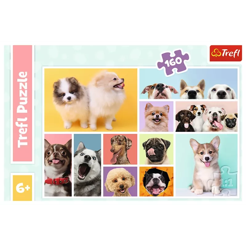 TREFL PUZZLE Puzzle 160 Dog Friendship Trefl 15412