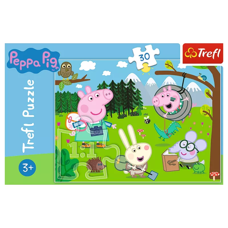 TREFL PUZZLE Puzzle - 30 - Wald-Expedition - Peppa Wutz Trefl 18245