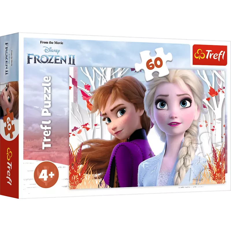 TREFL PUZZLE Puzzle 60 Die magische Welt von Anna und Elsa