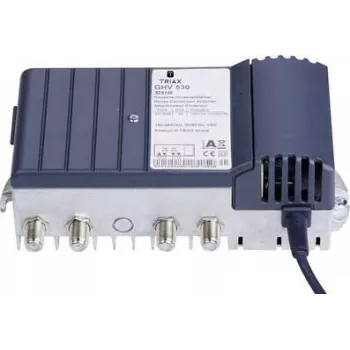 TRIAX GHV 530 BK Hausanschlussverstärker 20 dB Vorwärtsverstärkung für GHV 30E 323142