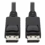 Tripp Lite Series DisplayPort-Kabel mit Verriegelungssteckern, 4K 60 Hz (M/M), Schwarz, 1,8 m