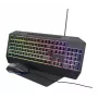 Trust GXT 791 Tastatur- und Maus-Set, USB, QWERTZ Deutsch, schwarz (25284)