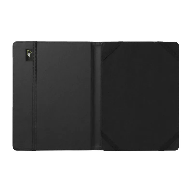 Trust Primo Folio Hülle für 10-Zoll-Tablets, Schwarz, Recyclingmaterial