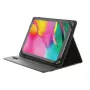 Trust Primo Folio Hülle für 10-Zoll-Tablets, Schwarz, Recyclingmaterial