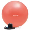 Tunturi Gymball Anti-Burst Trainingsball mit Pumpe, 65 cm, Roségold