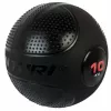 Tunturi Slam Ball 10kg (Schwarz) – Non-Bounce High-Density Rubber