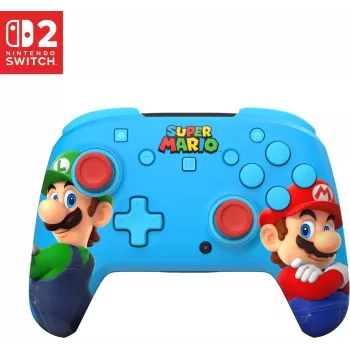Turtle Beach Rematch Wireless Gaming Controller für Nintendo Switch 2 – Mario & Luigi Edition RGB