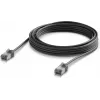 Ubiquiti UACC-Cable-Patch-Outdoor-C6A-5M-BK Outdoor Cat6A Patchkabel, geschirmt, 5 m, Schwarz
