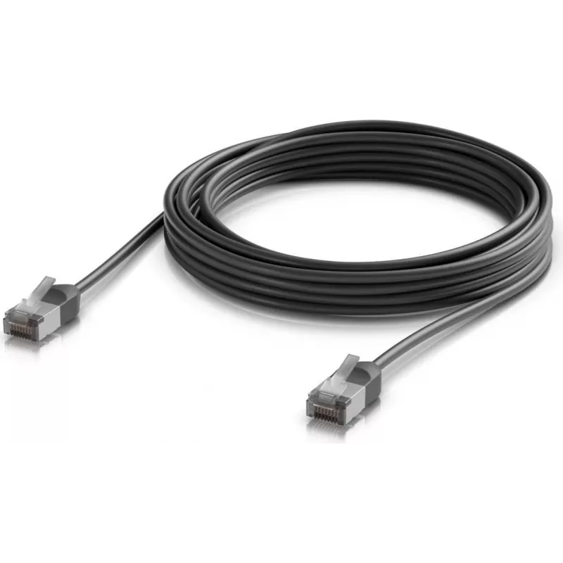 Ubiquiti UACC-Cable-Patch-Outdoor-C6A-5M-BK Outdoor Cat6A Patchkabel, geschirmt, 5 m, Schwarz
