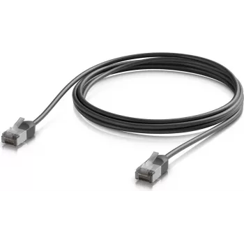 Ubiquiti UniFi Premium Patchkabel Outdoor, Cat6A, 2 m, Schwarz (UACC-Cable-Patch-Outdoor-C6A-2M-BK)