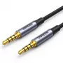 UGREEN AV183 20785 3,5mm Klinke auf 3,5mm Klinke Audiokabel 3m - Grau