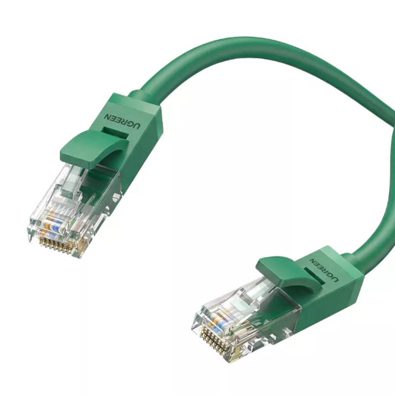 UGREEN Cat6 RJ45 Ethernet-Patchkabel 0,5 m Grün - 1 Gbit/s 250 MHz UTP Kupfer Netzwerk-LAN-Kabel