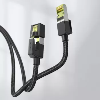 UGREEN NW150 Cat 7 Ethernet Patchkabel 3m - Schwarz