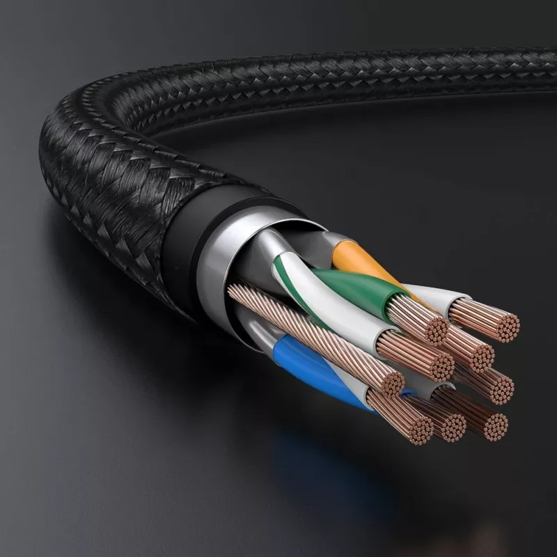 UGREEN NW150 Cat 7 Ethernet Patchkabel 3m - Schwarz