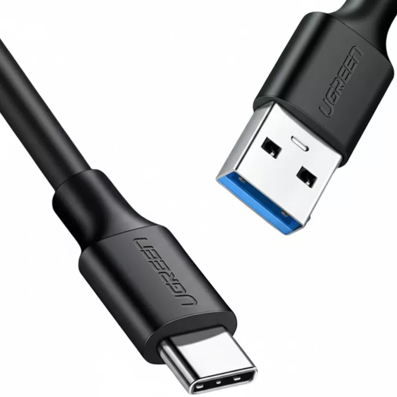 UGREEN US184 USB-A auf USB-C 3.0 Kabel 1,5 m Schwarz
