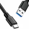 UGREEN US184 USB-A auf USB-C 3.0 Kabel, 2 m, Schwarz