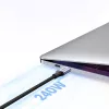 UGREEN US535 USB-C auf USB-C PD Kabel 240W 5A 1m - Grau