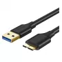 UGREEN USB 3.0 A auf Micro-B Kabel 1m Schwarz