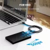 UGREEN USB-A auf USB-C 3.0 Kabel 1m Schwarz