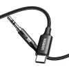UGREEN USB Type-C auf 3,5 mm AUX Audiokabel 2M - Schwarz