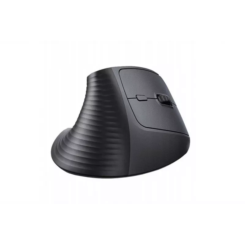 UGREEN Kabellose vertikale Maus, 2,4 GHz / Bluetooth 5.4, einstellbare DPI, Schwarz