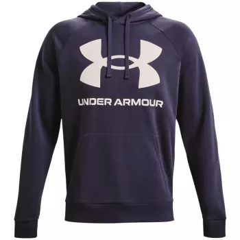 Under Armour Herren Rival Fleece Big Logo HD Sweatshirt Lila
