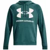 Under Armour Herren Rival Fleece Big Logo Hoodie Marine OD Green