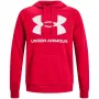 Under Armour Herren Rival Fleece Big Logo Hoodie Rot 1357093 600