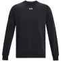 Under Armour Herren Rival Fleece Crew Sweatshirt Schwarz 1379755 001