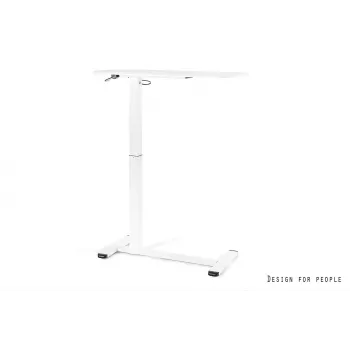 UNIQUE LAPTOP DESK White – höhenverstellbarer mobiler Schreibtisch mit Rollen