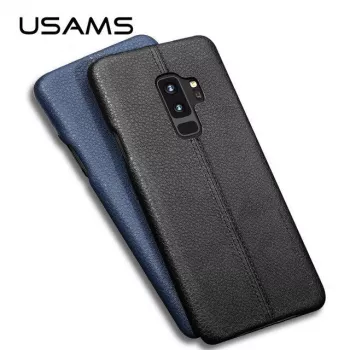 USAMS Samsung Galaxy S9 Leder-Hardcase Hellbraun