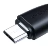USB-Lade- und Datenkabel, Micro USB-A auf USB-A, 0,25 m, Schwarz, Joyroom S-UM018A11, Surpass Series