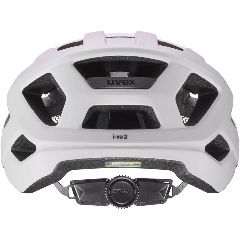 UVEX I-vo 2 Fahrradhelm 56-60 cm Powder/Grey Matt