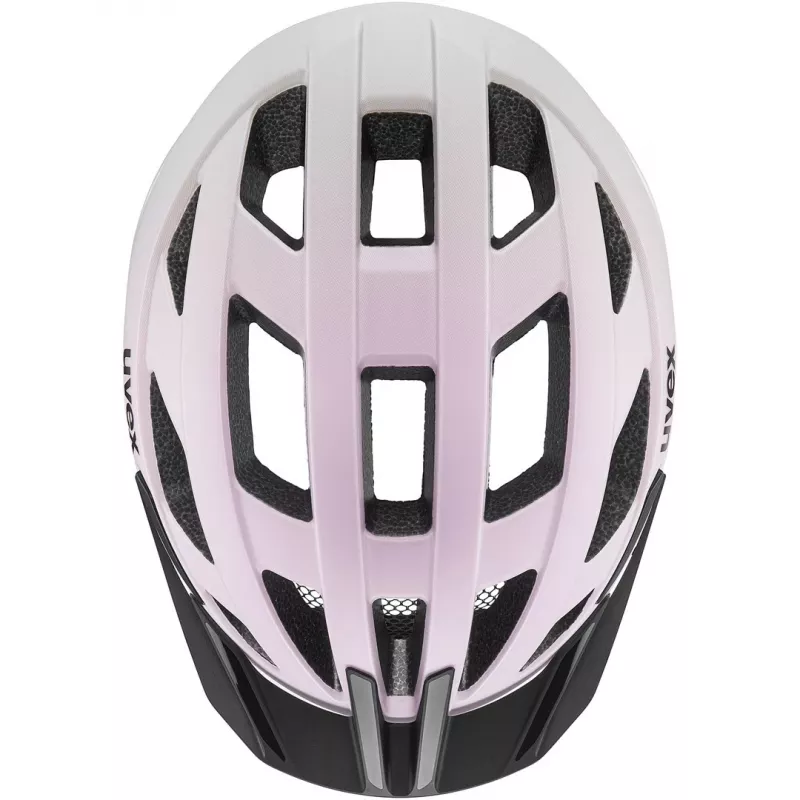 UVEX I-vo 2 Fahrradhelm 56-60 cm Powder/Grey Matt